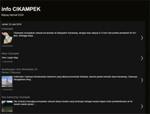 Tablet Screenshot of info-cikampek.blogspot.com