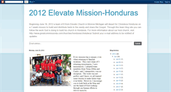Desktop Screenshot of elevatehonduras.blogspot.com