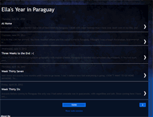 Tablet Screenshot of ella-yearinparaguay.blogspot.com