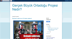 Desktop Screenshot of gercekbuyukortadoguprojesi.blogspot.com