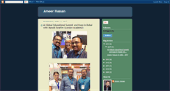 Desktop Screenshot of ameer-hassan.blogspot.com