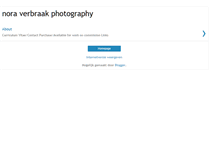 Tablet Screenshot of noraverbraakphotography.blogspot.com