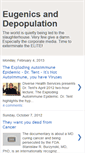 Mobile Screenshot of eugenicsanddepopulation.blogspot.com