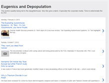 Tablet Screenshot of eugenicsanddepopulation.blogspot.com
