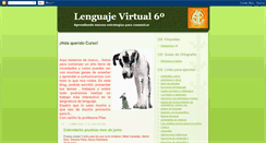 Desktop Screenshot of lenguajevirtualcse-sexto.blogspot.com