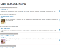 Tablet Screenshot of loganandcamillespence.blogspot.com