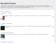 Tablet Screenshot of beautifulwordpoems.blogspot.com