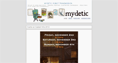 Desktop Screenshot of mydetic.blogspot.com