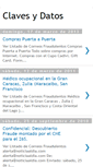 Mobile Screenshot of clavesydatos.blogspot.com