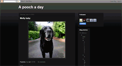 Desktop Screenshot of a-pooch-a-day.blogspot.com