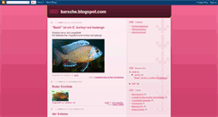 Desktop Screenshot of barsche.blogspot.com
