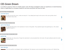 Tablet Screenshot of cesgreendream.blogspot.com