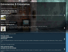 Tablet Screenshot of entrementesentretantos.blogspot.com