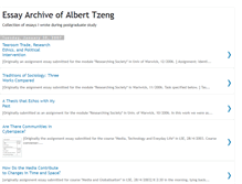 Tablet Screenshot of albert-tzeng.blogspot.com