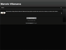 Tablet Screenshot of marcelovillanueva.blogspot.com