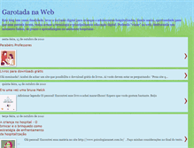 Tablet Screenshot of garotadanaweb.blogspot.com