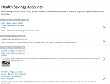 Tablet Screenshot of besthealthsavingsaccounts.blogspot.com