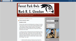 Desktop Screenshot of forestparkowls.blogspot.com