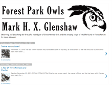 Tablet Screenshot of forestparkowls.blogspot.com