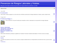 Tablet Screenshot of prevencion-hotel.blogspot.com