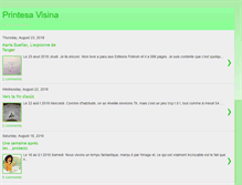 Tablet Screenshot of printesavisina.blogspot.com