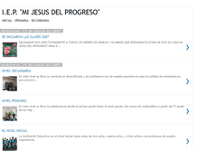 Tablet Screenshot of mijesusdelprogreso.blogspot.com