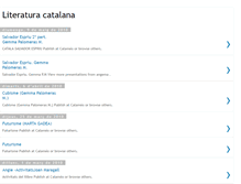Tablet Screenshot of literaturacatalanablog.blogspot.com