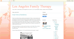 Desktop Screenshot of losangelesfamilytherapy.blogspot.com