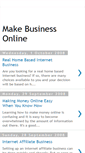 Mobile Screenshot of make-business-online.blogspot.com