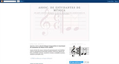 Desktop Screenshot of grupodeestudantesdemusica.blogspot.com