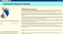 Desktop Screenshot of monjosfutbol.blogspot.com