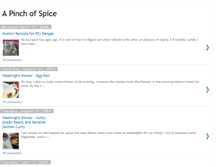 Tablet Screenshot of apinchofspice.blogspot.com