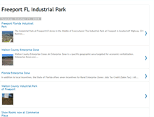 Tablet Screenshot of freeportflindustrialpark.blogspot.com