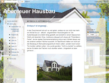 Tablet Screenshot of abenteuerhausbau.blogspot.com