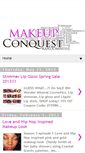 Mobile Screenshot of makeupconquest.blogspot.com