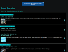 Tablet Screenshot of aomiarmster.blogspot.com