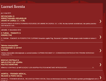 Tablet Screenshot of lucrari-de-licenta-noi.blogspot.com