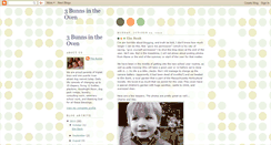 Desktop Screenshot of 3bunnsintheoven.blogspot.com