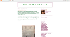 Desktop Screenshot of fruitcakeornuts.blogspot.com