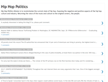 Tablet Screenshot of hiphoppolitics.blogspot.com