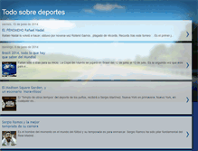 Tablet Screenshot of deporteopinion.blogspot.com