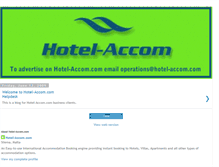 Tablet Screenshot of hotel-accom.blogspot.com