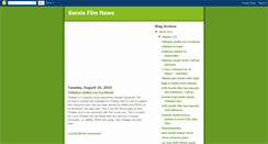 Desktop Screenshot of keralafilmnews.blogspot.com