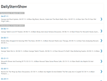 Tablet Screenshot of dailysternshow.blogspot.com