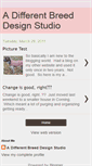 Mobile Screenshot of differentbreeddesign.blogspot.com