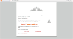 Desktop Screenshot of coddicanarias.blogspot.com