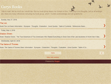 Tablet Screenshot of garys-books.blogspot.com