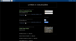 Desktop Screenshot of livrosecoleccoes.blogspot.com