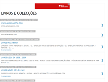 Tablet Screenshot of livrosecoleccoes.blogspot.com