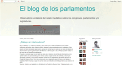 Desktop Screenshot of parlamentoymedios.blogspot.com